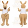 Kangaroo Mascot Costume for Adults Custom Logo Party Character Suit