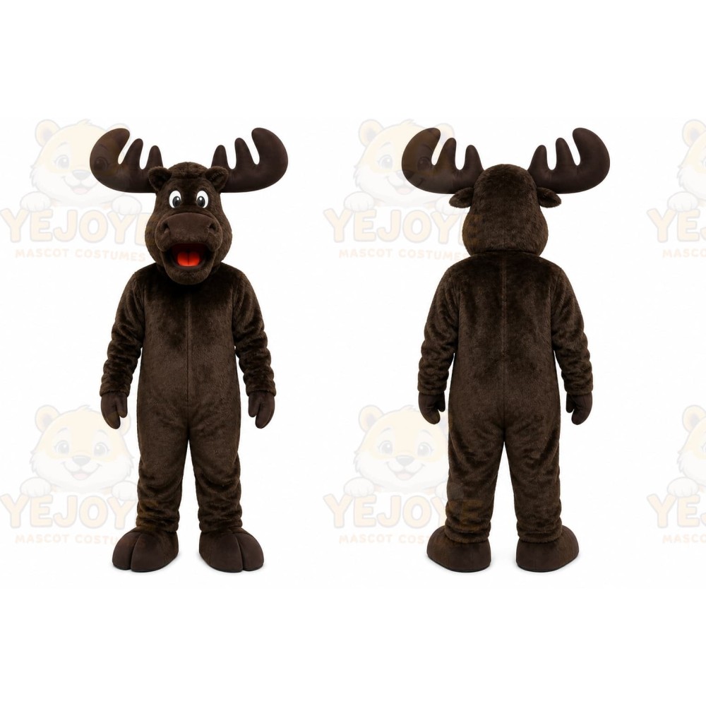 Moose Mascot Costume for Adults Custom Logo Party Character Suit