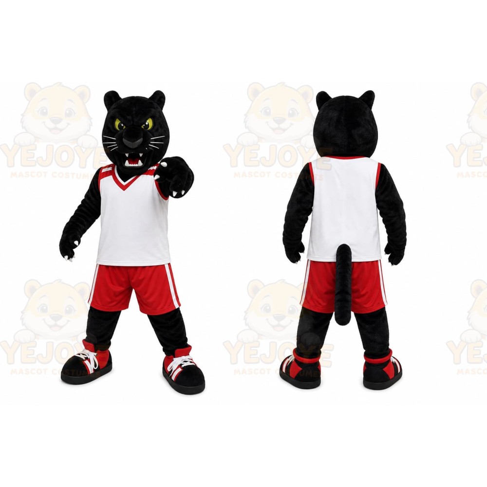 Panther Mascot Costume for Adults Custom Logo Party Character Suit
