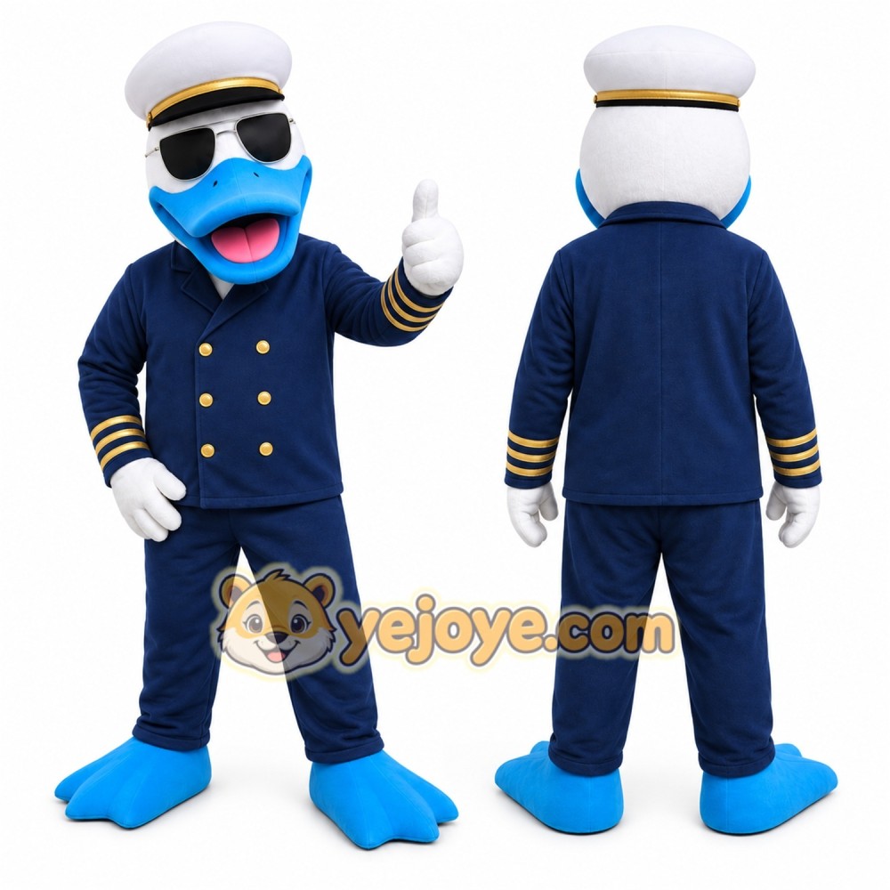 Duck Mascot Costume for Adults Custom Logo Party Character Suit