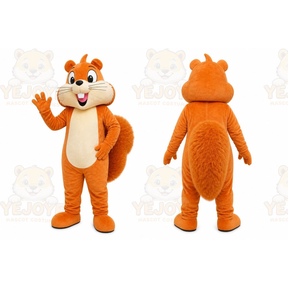 Squirrel Mascot Costume for Adults Custom Logo Party Character Suit