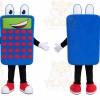 Calculator Mascot Costume for Adults Custom Logo Party Character Suit