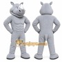 Rhino Mascot Costume for Adults Custom Logo Party Character Suit
