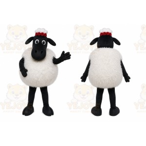 Sheep Mascot Costume for Adults Custom Logo Party Character Suit