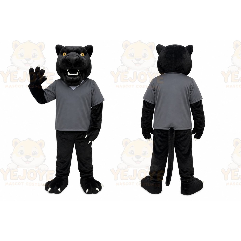 Panther Mascot Costume for Adults Custom Logo Party Character Suit