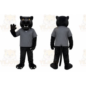 Panther Mascot Costume for Adults Custom Logo Party Character Suit