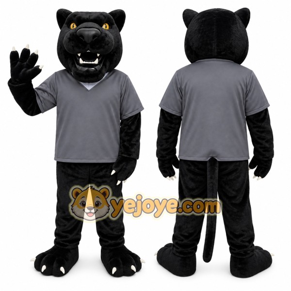 Panther Mascot Costume for Adults Custom Logo Party Character Suit