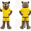 Leopard Mascot Costume for Adults Custom Logo Party Character Suit