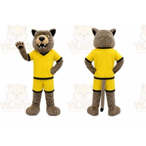 Leopard Mascot Costume for Adults Custom Logo Party Character Suit