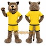 Leopard Mascot Costume for Adults Custom Logo Party Character Suit