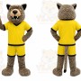 Leopard Mascot Costume for Adults Custom Logo Party Character Suit
