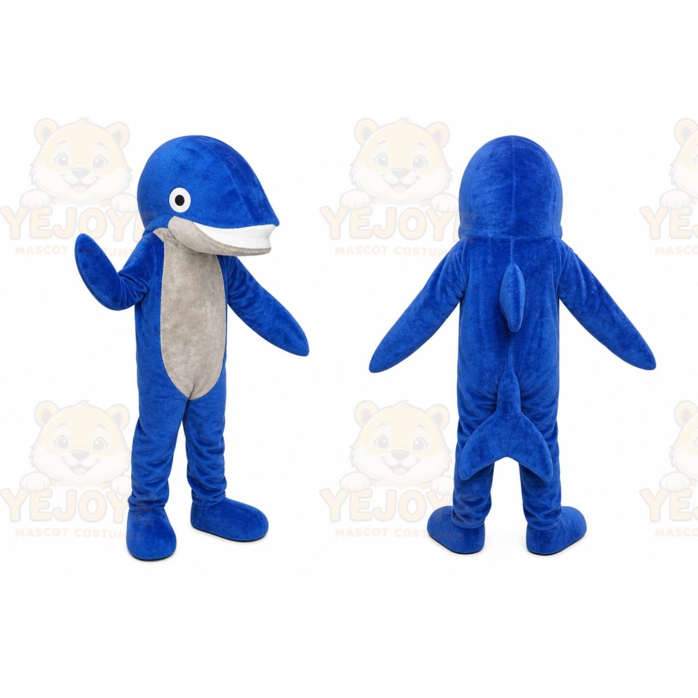 Dolphin Mascot Costume for Adults Custom Logo Party Character Suit
