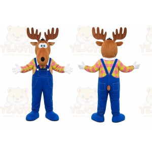 Moose Mascot Costume for Adults Custom Logo Party Character Suit