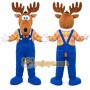 Moose Mascot Costume for Adults Custom Logo Party Character Suit