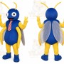 Bee Mascot Costume for Adults Custom Logo Party Character Suit