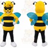 Bee Mascot Costume for Adults Custom Logo Party Character Suit