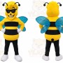 Bee Mascot Costume for Adults Custom Logo Party Character Suit