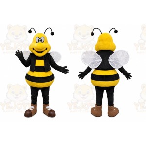Bee Mascot Costume for Adults Custom Logo Party Character Suit