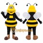 Bee Mascot Costume for Adults Custom Logo Party Character Suit