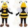 Bee Mascot Costume for Adults Custom Logo Party Character Suit