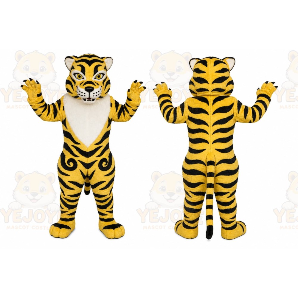 Tiger Mascot Costume for Adults Custom Logo Party Character Suit