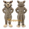 Leopard Mascot Costume for Adults Custom Logo Party Character Suit