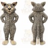 Leopard Mascot Costume for Adults Custom Logo Party Character Suit