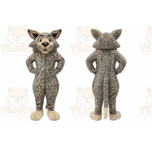 Leopard Mascot Costume for Adults Custom Logo Party Character Suit