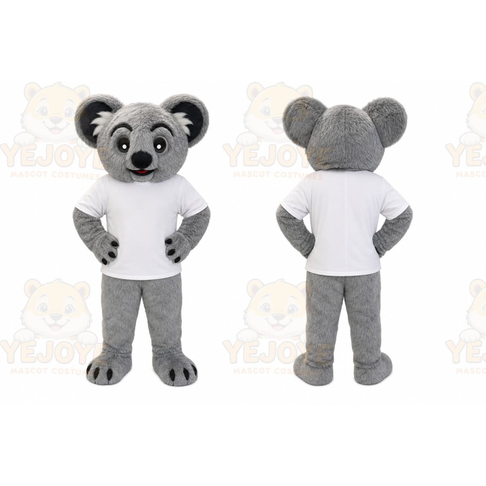 Koala Mascot Costume for Adults Custom Logo Party Character Suit