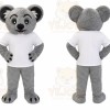 Koala Mascot Costume for Adults Custom Logo Party Character Suit