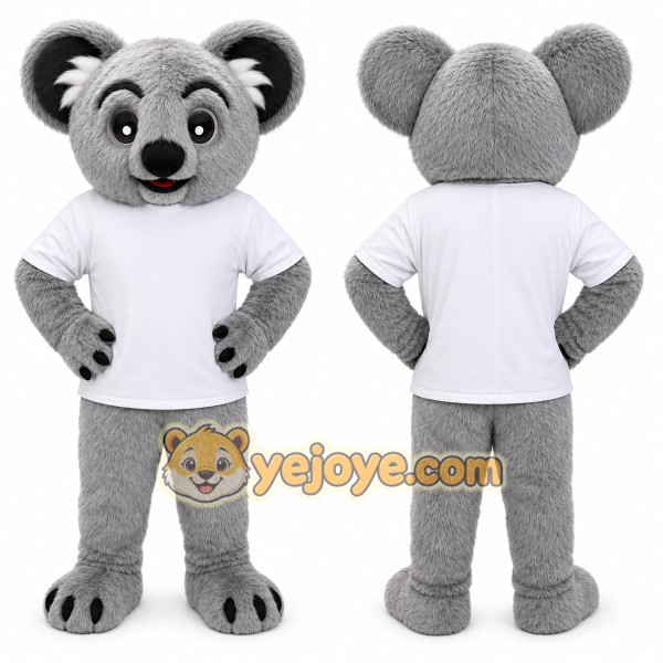 Koala Mascot Costume for Adults Custom Logo Party Character Suit