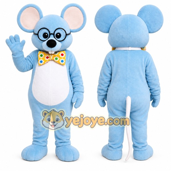 Mouse Mascot Costume for Adults Custom Logo Party Character Suit