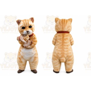 Cat Mascot Costume for Adults Custom Logo Party Character Suit
