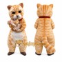 Cat Mascot Costume for Adults Custom Logo Party Character Suit