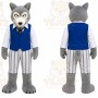 Wolf Mascot Costume for Adults Custom Logo Party Character Suit