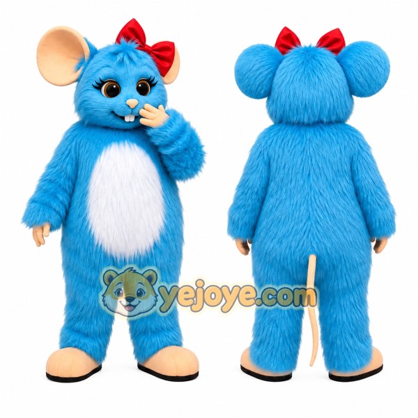 Mouse Mascot Costume for Adults Custom Logo Party Character Suit