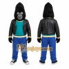 Gorilla Mascot Costume for Adults Custom Logo Party Character Suit
