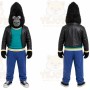 Gorilla Mascot Costume for Adults Custom Logo Party Character Suit