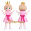 Princess Mascot Costume for Adults Custom Logo Party Character Suit Princess Mascot Costume for Adults Custom Logo Party Character Suit