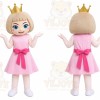 Princess Mascot Costume for Adults Custom Logo Party Character Suit