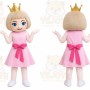 Princess Mascot Costume for Adults Custom Logo Party Character Suit