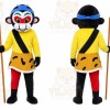 Monkey Mascot Costume for Adults Custom Logo Party Character Suit