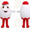 Egg Mascot Costume for Adults Custom Logo Party Character Suit