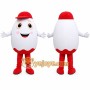Egg Mascot Costume for Adults Custom Logo Party Character Suit