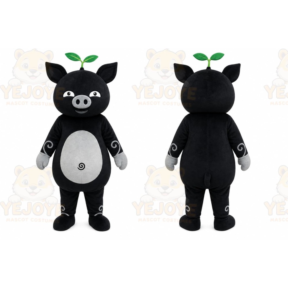 Pig Mascot Costume for Adults Custom Logo Party Character Suit