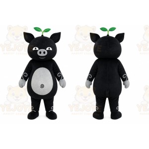 Pig Mascot Costume for Adults Custom Logo Party Character Suit