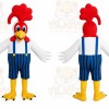 Rooster Mascot Costume for Adults Custom Logo Party Character Suit