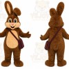 Rabbit Mascot Costume for Adults Custom Logo Party Character Suit