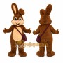 Rabbit Mascot Costume for Adults Custom Logo Party Character Suit