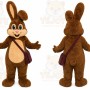 Rabbit Mascot Costume for Adults Custom Logo Party Character Suit